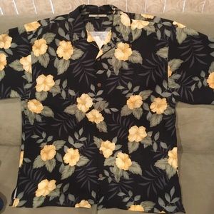 Tommy Bahama Silk Short Sleeve Hawaiian Shirt